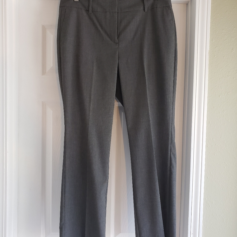 Ann Taylor Factory Curvy 10P Pants Grey